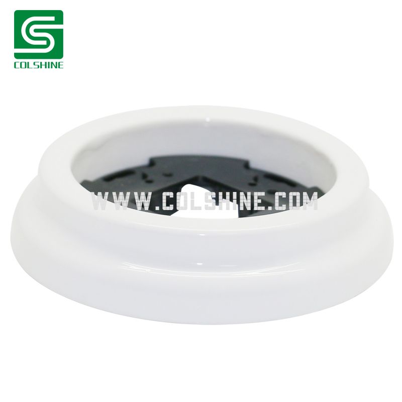 Porcelain Frame for Surface Retro Switch and Socket Vintage Ceramic Mounting Base